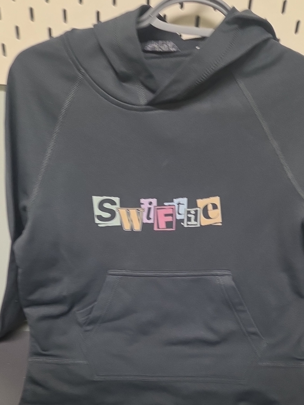 Kids Black Graphic Hoodie Small Kids